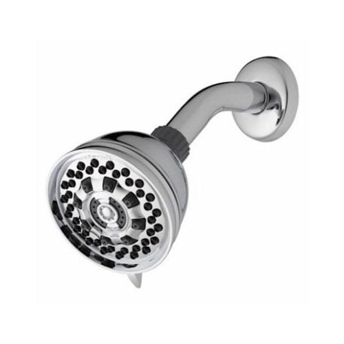 WATER PIK XAT-613T Chrome 6 Setting Fixed Shower Head 6 WATER PIK XAT-613T Chrome 6 Setting Fixed Shower Head 6
